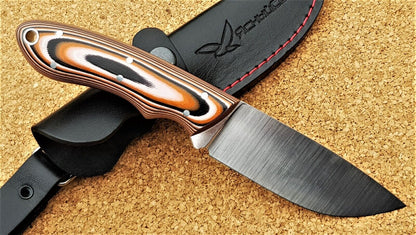 H12MF  Full Tang Outdoor Jagd Messer  Yasniy Sokol Handarbeit HRC 61 Сова