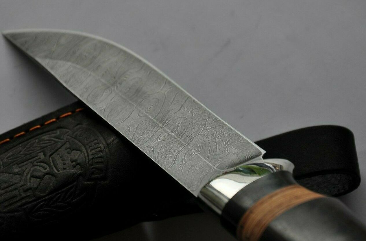 Nazarov Knives  Damaszener Stahl Outdoor Jagdmesser