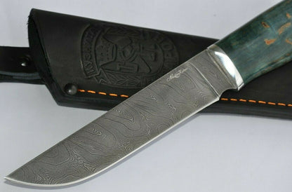 Nazarov Knives Damaszener Stahl Outdoor Jagdmesser