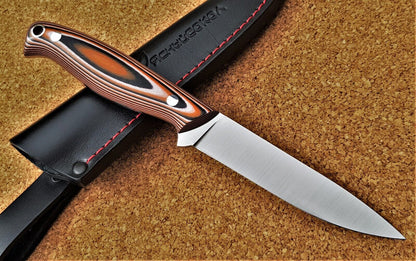 H12MF  Full Tang Outdoor Jagd Messer  Yasniy Sokol Handarbeit HRC61 Акулёнок