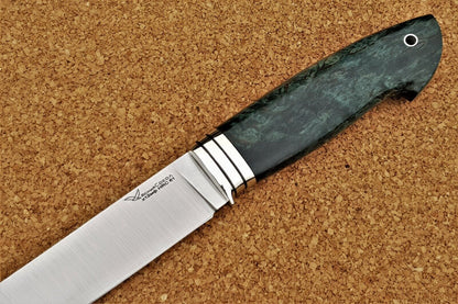 H12MF Stahl Outdoor Jagd Messer  Yasniy Sokol Russland Handarbeit HRC 61 Кабан
