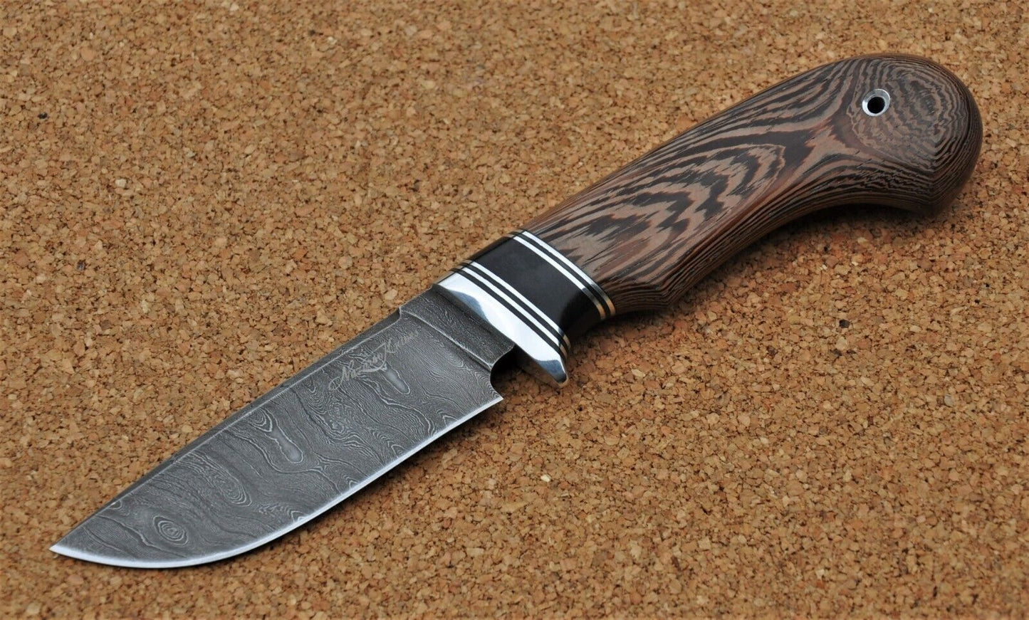 Damaszener Stahl Outdoor Jagdmesser Nazarov Knives