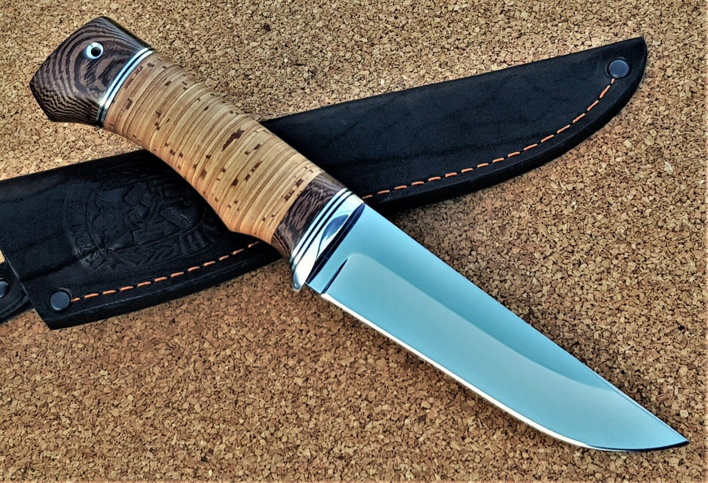 65H13 Rostfreier Stahl Outdoor Jagdmesser Nazarov Knives Handarbeit