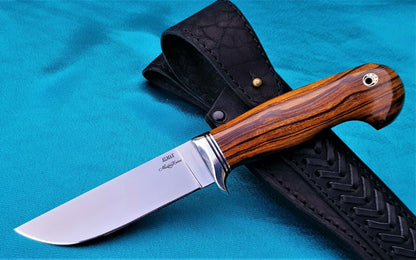 Elmax ROSTFREI Outdoor JagdMesser NazarovKnives Russland Handarbeit HRC62 Беркут