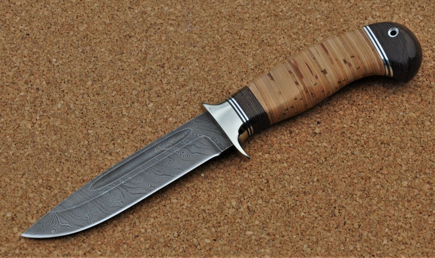 Damaszener Stahl Outdoor Jagdmesser Nazarov Knives