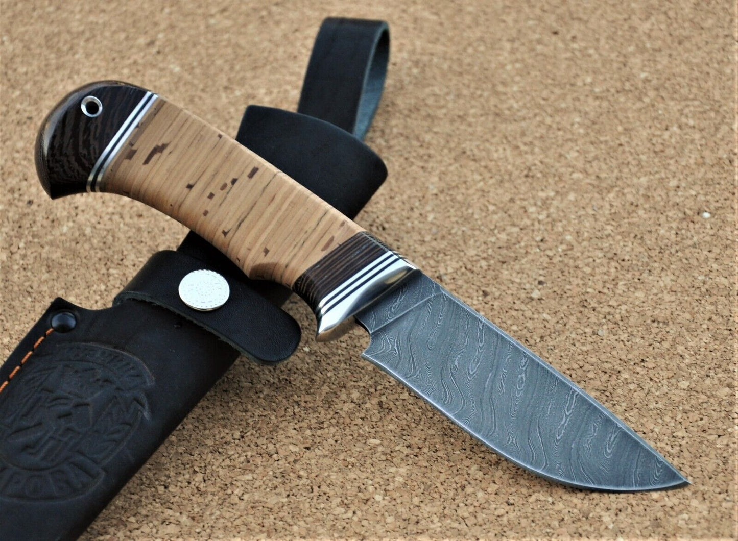 Damaszener Stahl Outdoor Jagdmesser Nazarov Knives