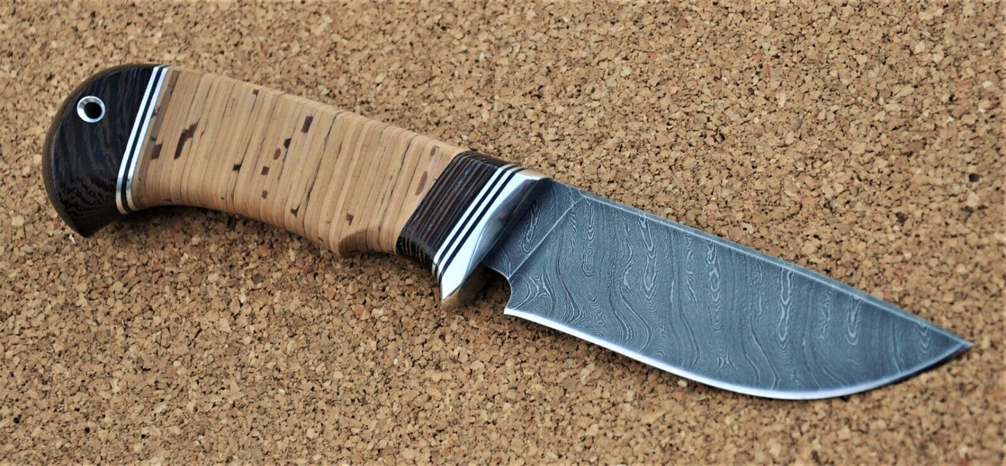 Damaszener Stahl Outdoor Jagdmesser Nazarov Knives