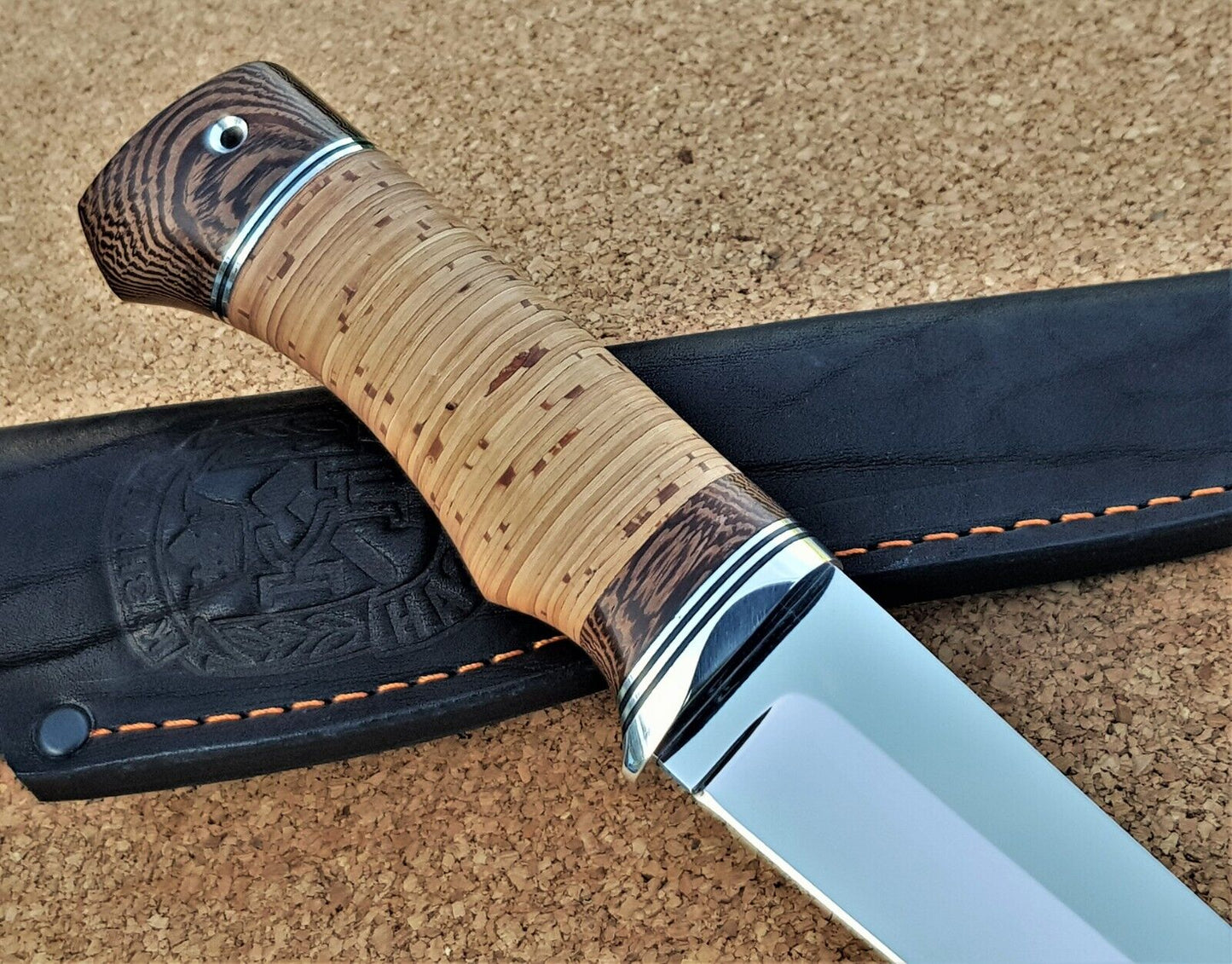 65H13 Rostfreier Stahl Outdoor Jagdmesser Nazarov Knives Handarbeit