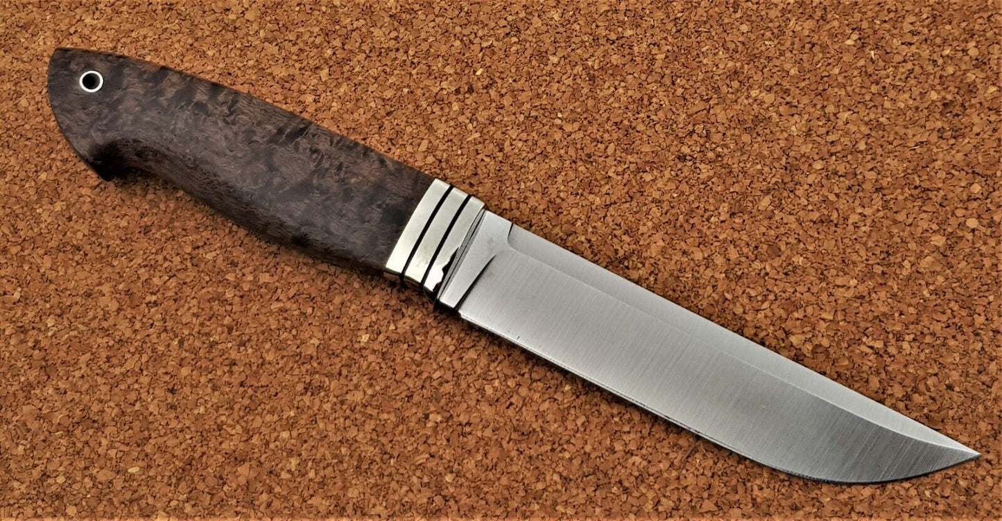 H12MF Stahl Outdoor Jagd Messer Yasniy Sokol Russland Handarbeit HRC 61 Ястреб