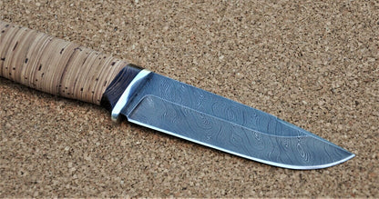 Damaszener Stahl Outdoor Jagd Messer Nazarov Knives Handarbeit HRC62 Кабан