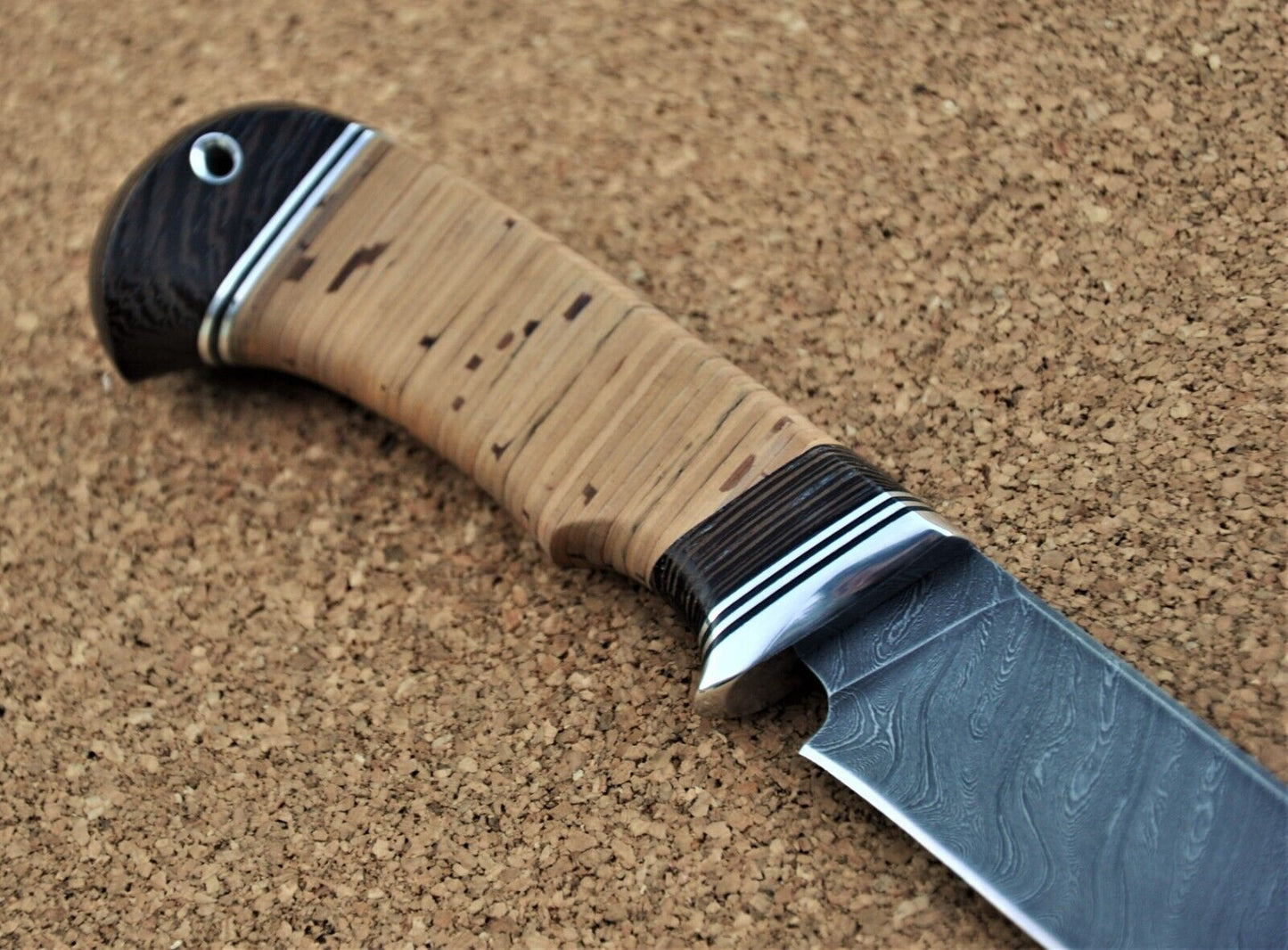 Damaszener Stahl Outdoor Jagdmesser Nazarov Knives