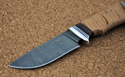 Damaszener Stahl Outdoor Jagdmesser Nazarov Knives