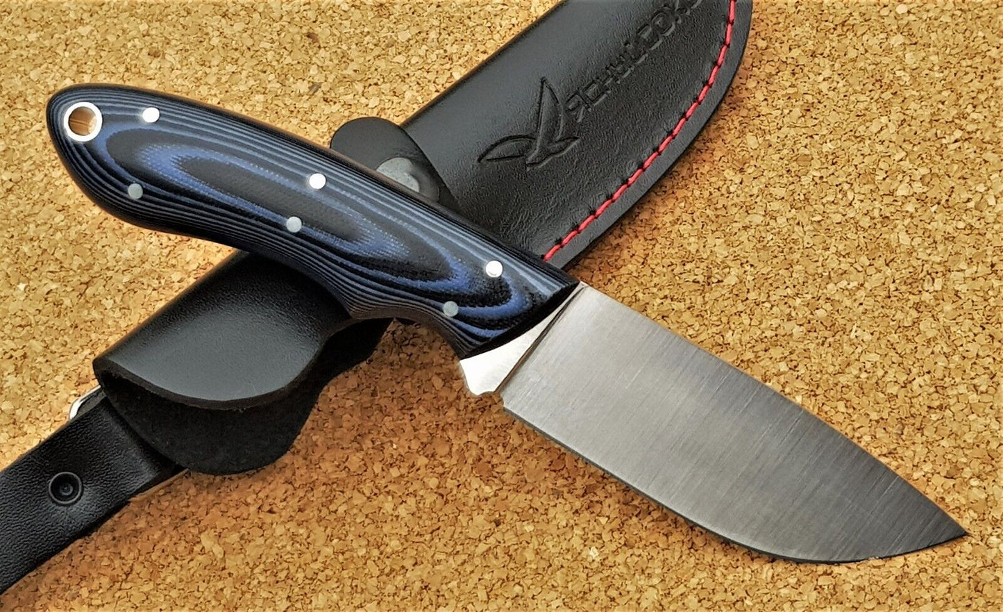 H12MF  Full Tang Outdoor Jagd Messer  Yasniy Sokol Handarbeit HRC 61 Сова