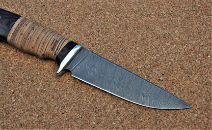 Damaszener Stahl Outdoor Jagd Messer Nazarov Knives Handarbeit HRC62 Аллигатор