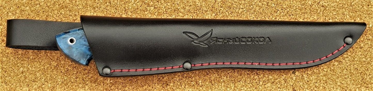 H12MF Stahl Outdoor Jagd Messer Yasniy Sokol Russland Handarbeit HRC 61 Ястреб