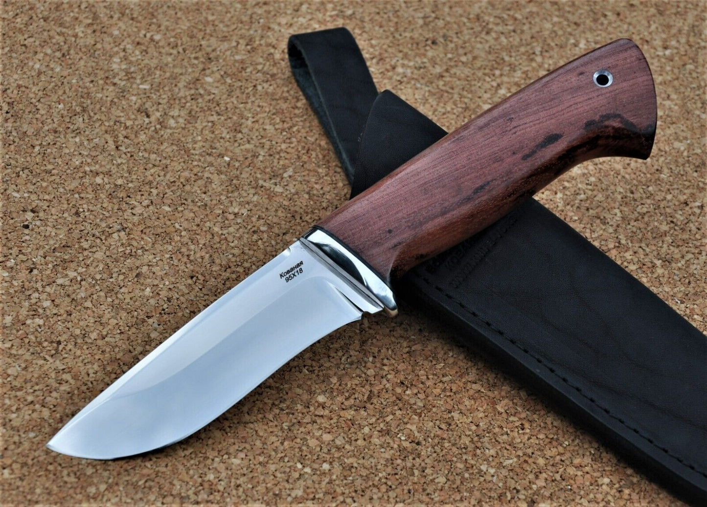 95H18 Rostfrei Outdoor Jagdmesser Nazarov Knives Handarbeit