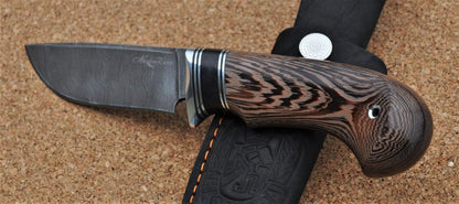 Damaszener Stahl Outdoor Jagdmesser Nazarov Knives