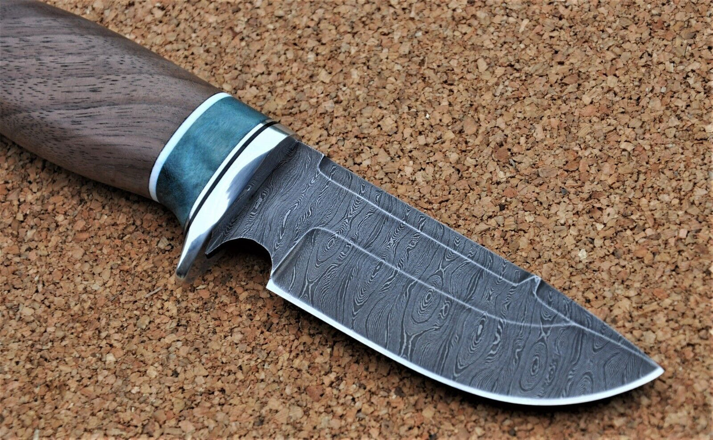 Damaszener Stahl Outdoor Jagd Damast Messer Nazarov Knives  Handarbeit HRC62