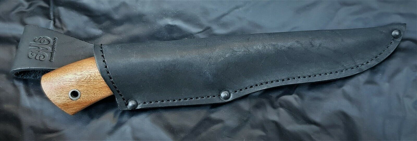 Outdoor Jagd Messer Damast Stahl HRC62 Handarbeit A.Maruschin Russland Универсал