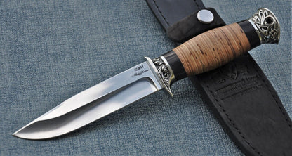 Elmax ROSTFREI OutdoorJagdMesser Nazarov Knives Russland Handarbeit HRC62 Лидер