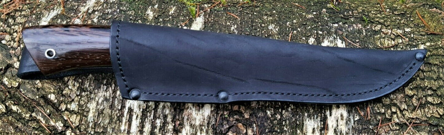 A.Marushin Outdoor Jagdmesser Damaszener Stahl  Handarbeit