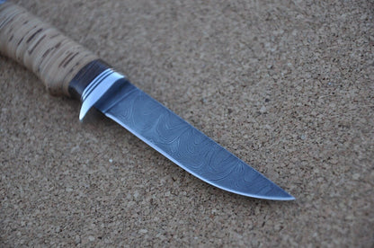 Damaszener Stahl Outdoor Jagdmesser Nazarov Knives