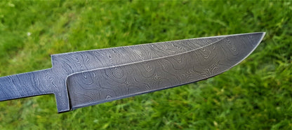 Exklusive Damast Klinge Rohling Messer Nazarov Knives HRC 62 Handarbeit Бизон