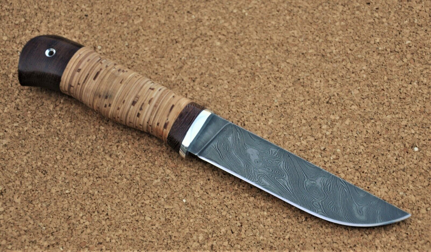 Damaszener Stahl Outdoor Jagdmesser Nazarov Knives