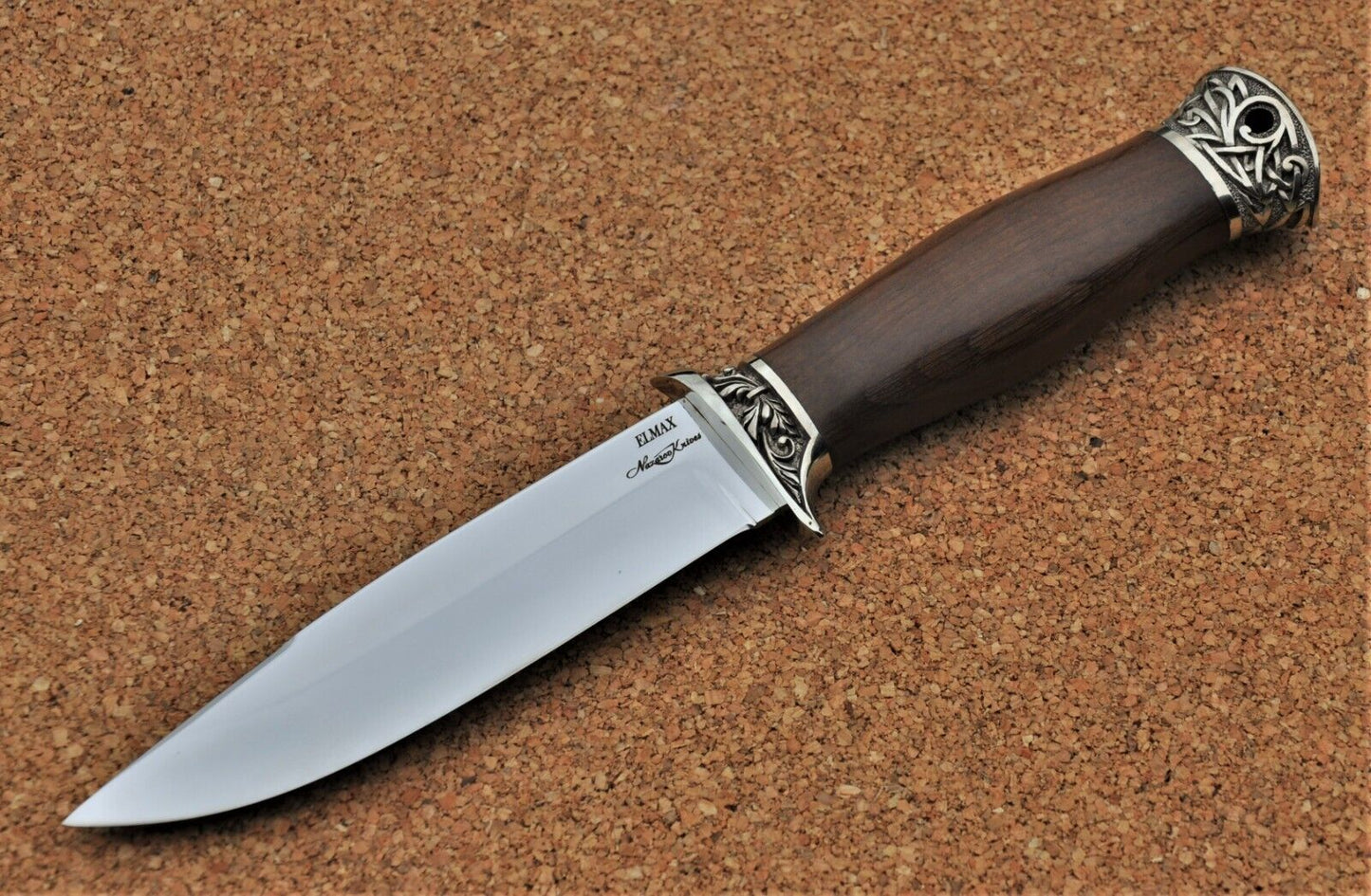 Elmax ROSTFREI OutdoorMesser Nazarov Knives Russland Handarbeit HRC62 Лидер