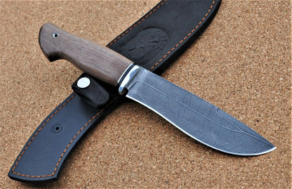 Damaszener Stahl Outdoor Jagd Damast Messer Nazarov Knives  Handarbeit HRC62