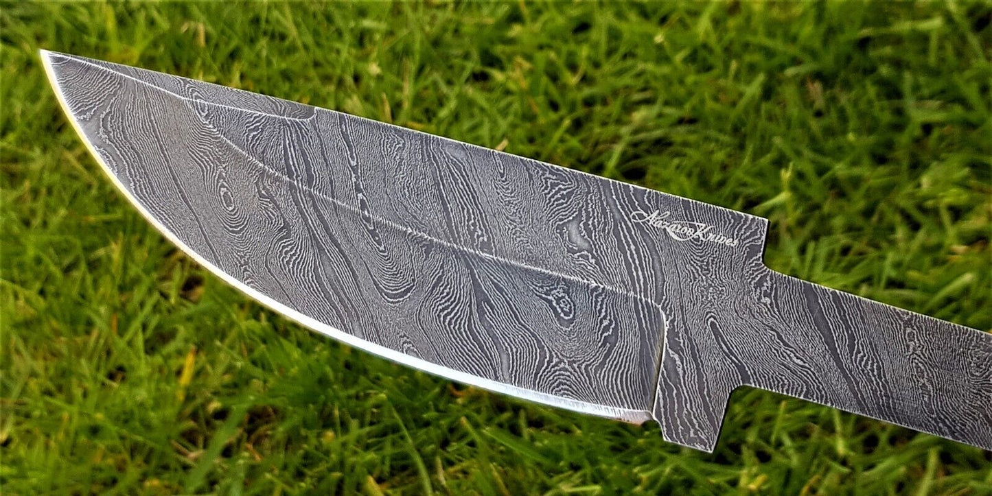 Exklusive Damaszener Stahl Klinge   Nazarov Knives Handarbeit