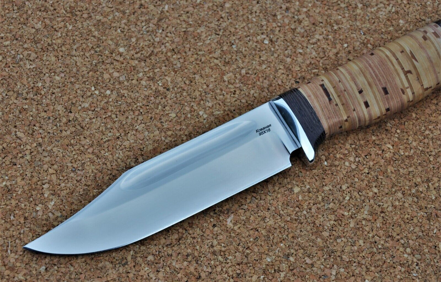 Outdoor Jagdmesser 95H18 Stahl Rostfrei Nazarov Knives Handarbeit