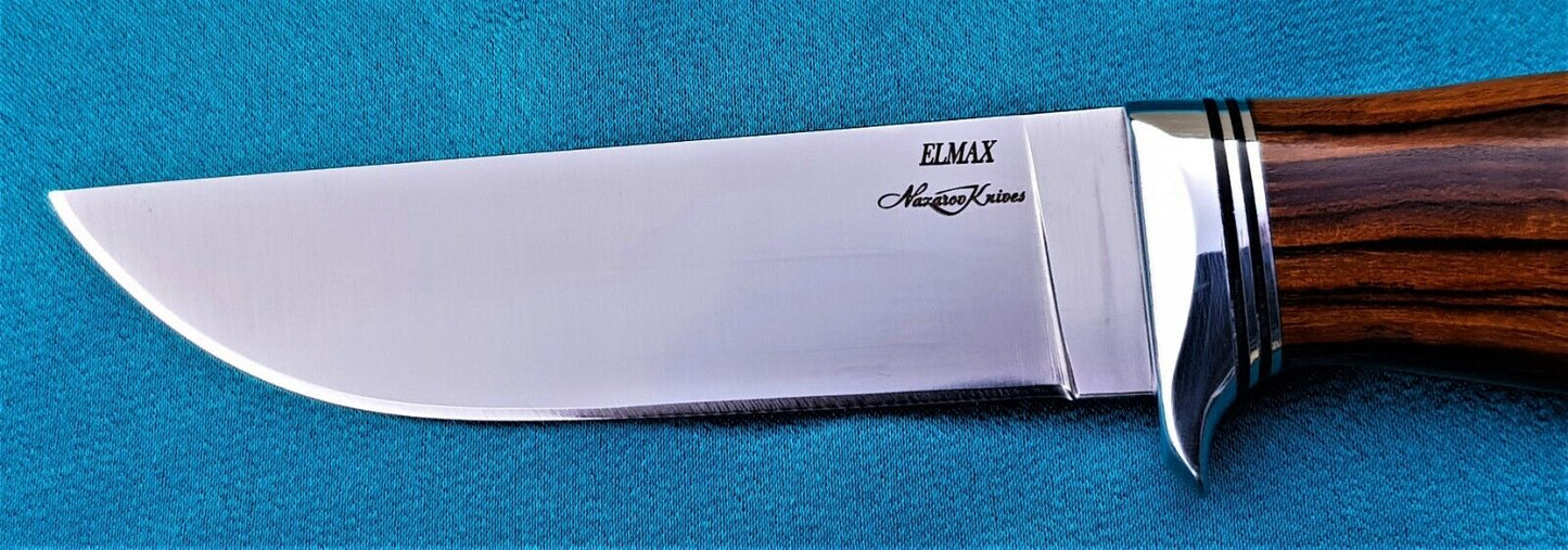 Elmax ROSTFREI Outdoor JagdMesser NazarovKnives Russland Handarbeit HRC62 Беркут