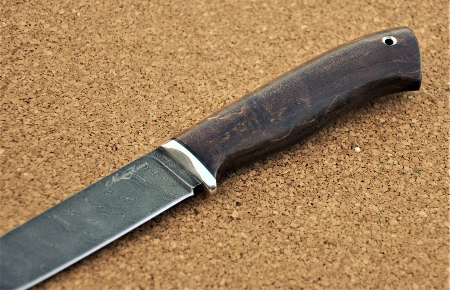 Damaszener Stahl Outdoor Jagdmesser Nazarov Knives