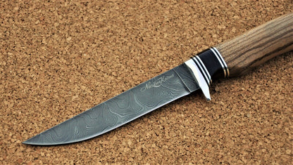 Damaszener Stahl Outdoor Jagdmesser Nazarov Knives