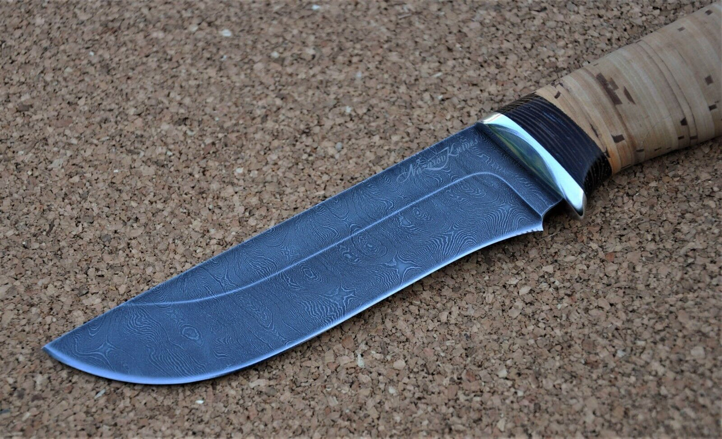 Damaszener Stahl Outdoor Jagd Messer Nazarov Knives Handarbeit HRC62 Бекас