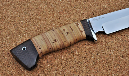 Outdoor Jagdmesser 95H18 Stahl Rostfrei Nazarov Knives Handarbeit