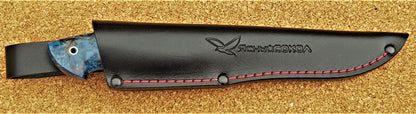H12MF Stahl Outdoor Jagd Messer Yasniy Sokol Russland Handarbeit HRC 61 Волк