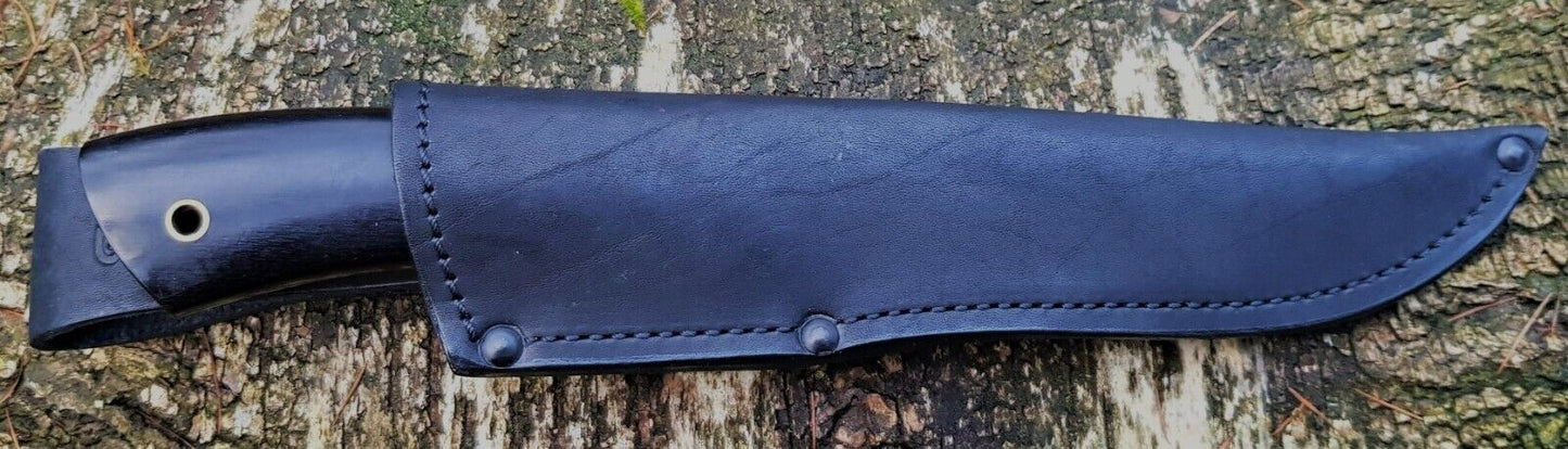 A.Marushin  Outdoor Jagdmesser Damaszener Stahl Handarbeit