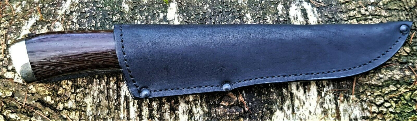 A.Marushin  Outdoor Jagdmesser Damaszener Stahl  Handarbeit