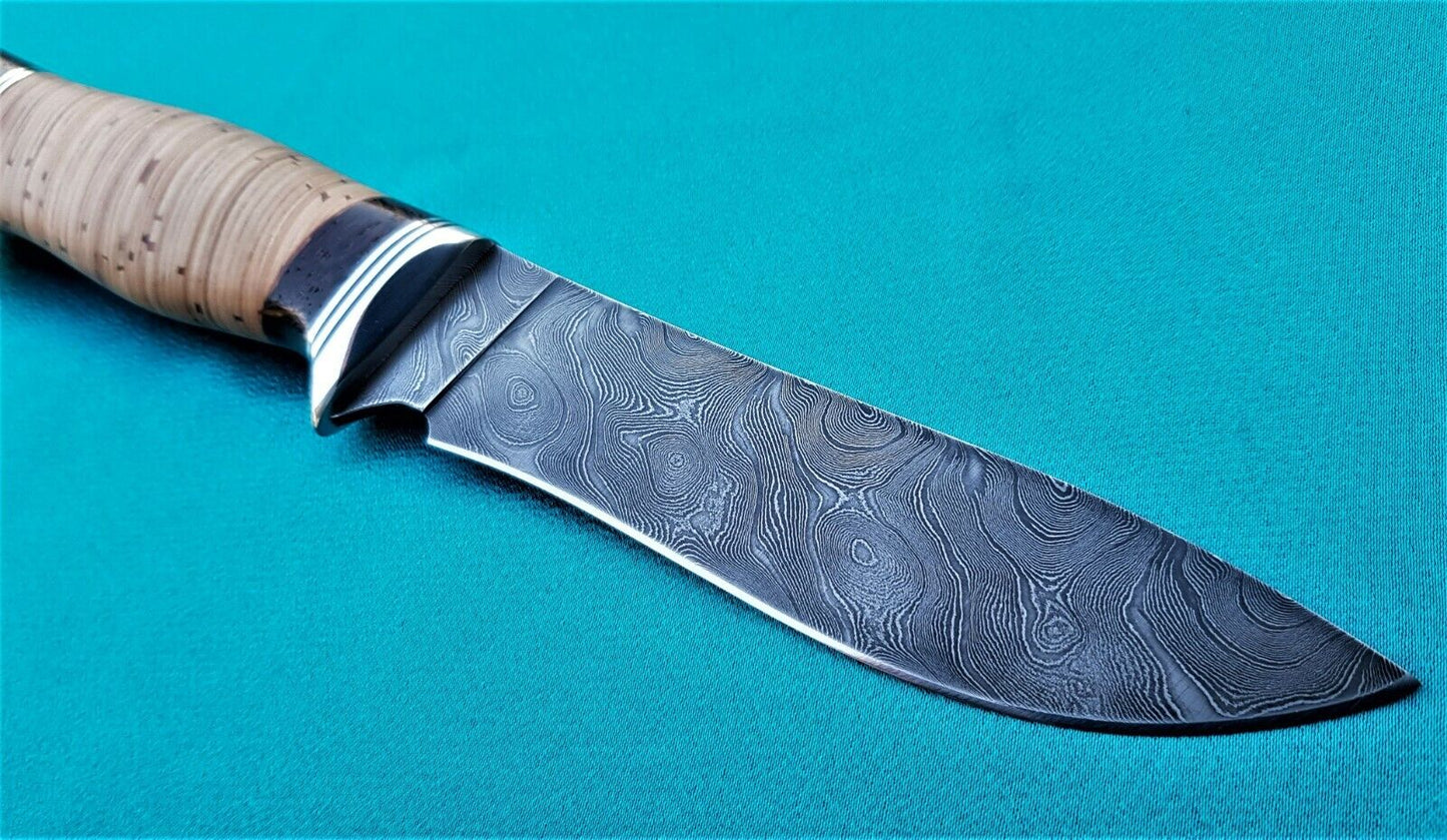 Damaszener Stahl Outdoor Jagdmesser Nazarov Knives