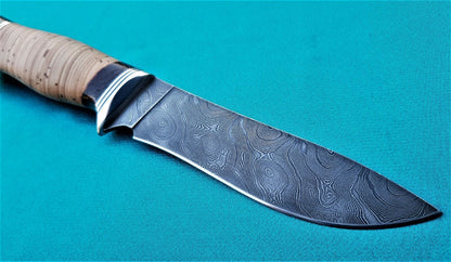 Damaszener Stahl Outdoor Jagdmesser Nazarov Knives