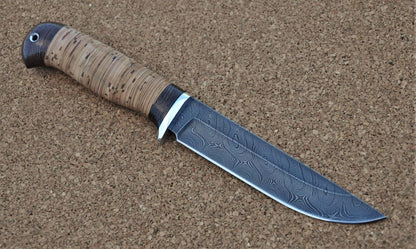 Damaszener Stahl Outdoor Jagdmesser Nazarov Knives