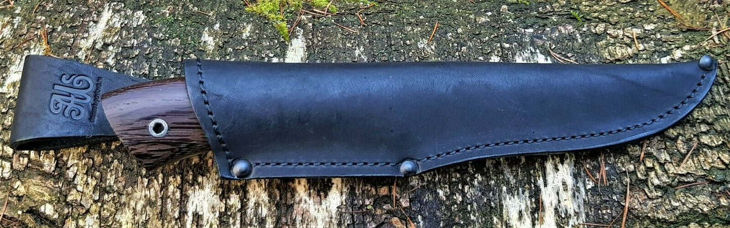 A.Marushin Outdoor Jagdmesser Damaszener Stahl Handarbeit