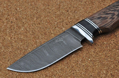 Damaszener Stahl Outdoor Jagdmesser Nazarov Knives