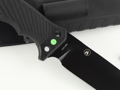 Fahrten Outdoor Freizeit Messer Gurtschneider Feuerstarter Ganzo  G8012V2 HRC 58