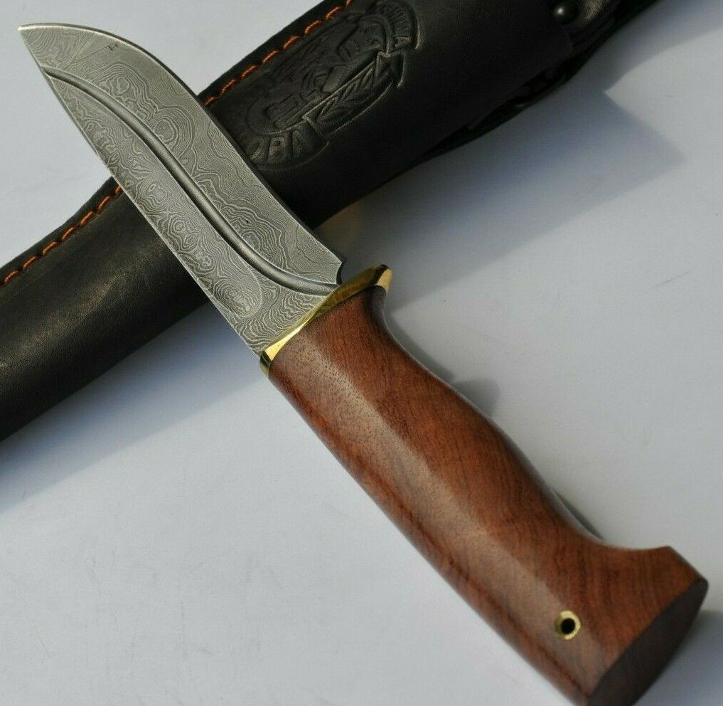 Nazarov Knives  Damaszener Stahl Outdoor Jagdmesser