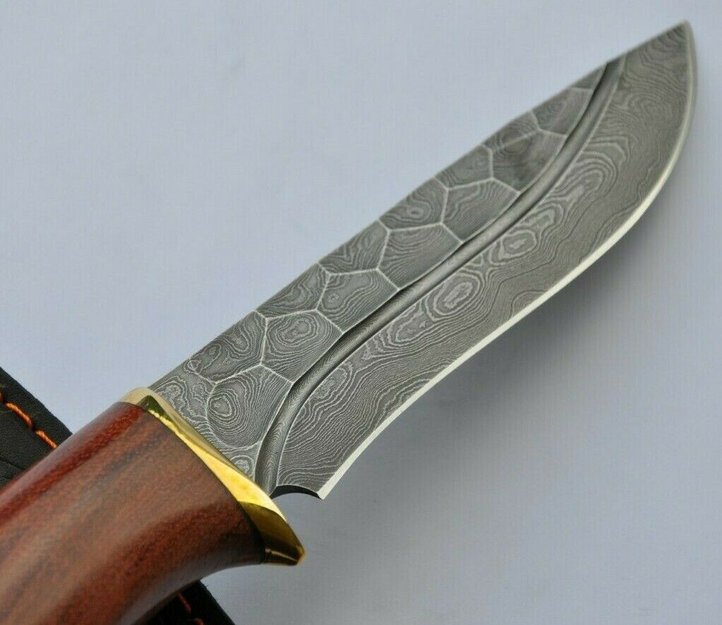 Nazarov Knives  Damaszener Stahl Outdoor Jagdmesser