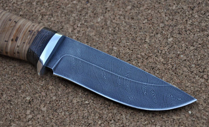 Damaszener Stahl Outdoor Jagdmesser Nazarov Knives