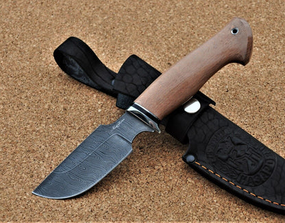 Damaszener Stahl Outdoor Jagd Damast Messer Nazarov Knives  Handarbeit HRC62